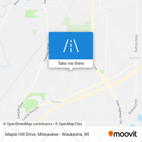 Mapa de Maple Hill Drive