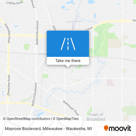 Mapa de Mayrose Boulevard