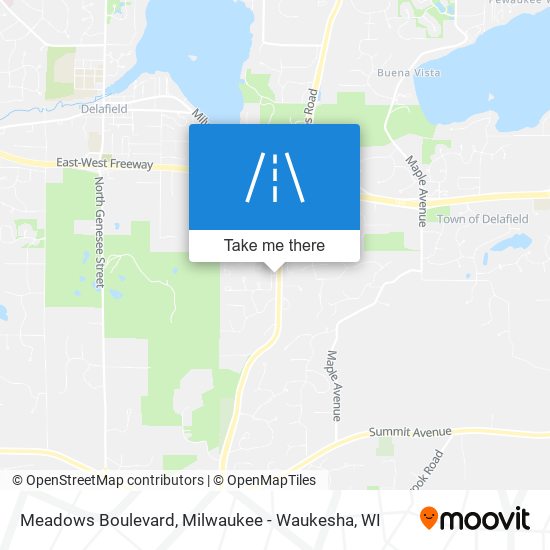 Mapa de Meadows Boulevard