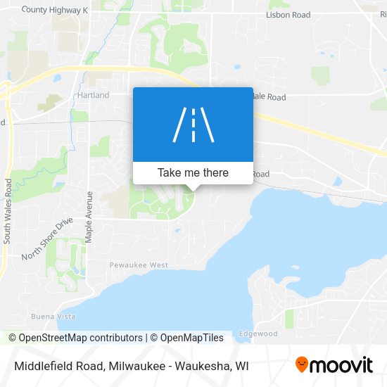 Mapa de Middlefield Road