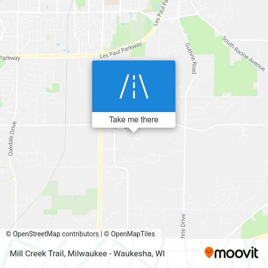 Mapa de Mill Creek Trail