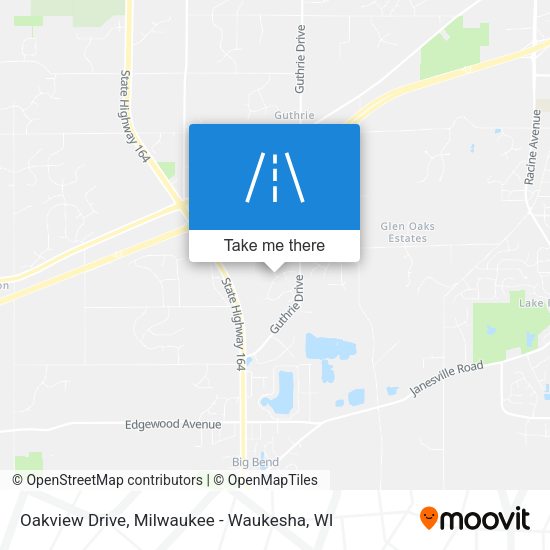 Oakview Drive map