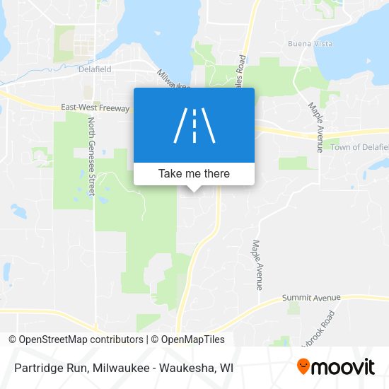 Partridge Run map