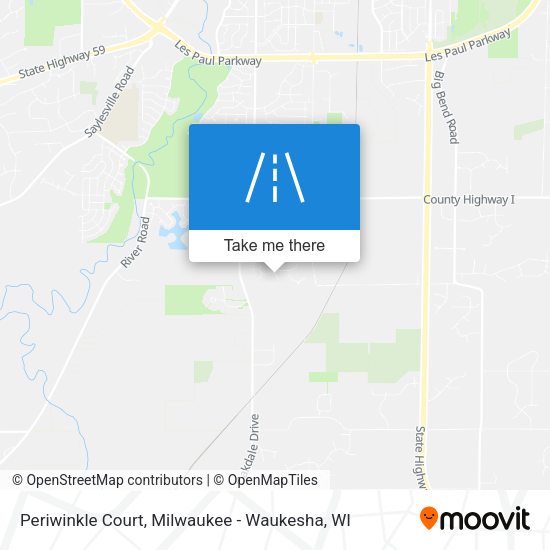 Mapa de Periwinkle Court