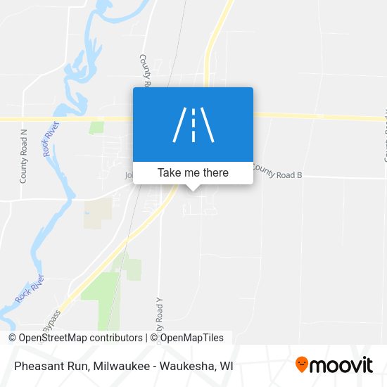 Pheasant Run map
