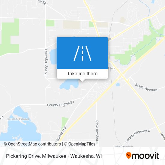 Mapa de Pickering Drive