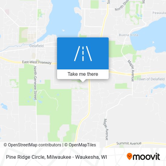 Pine Ridge Circle map
