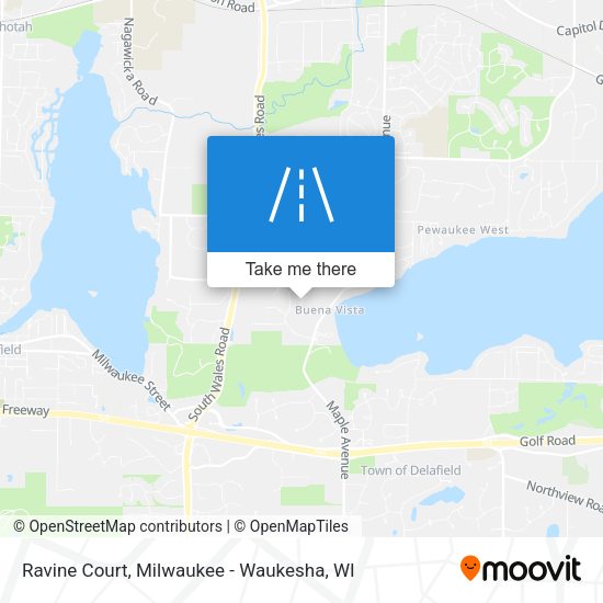 Ravine Court map