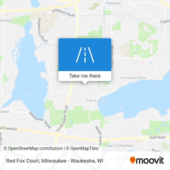 Red Fox Court map