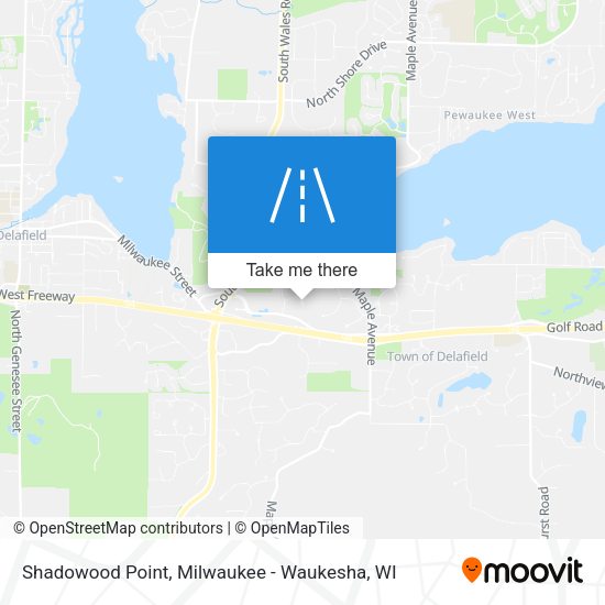 Shadowood Point map