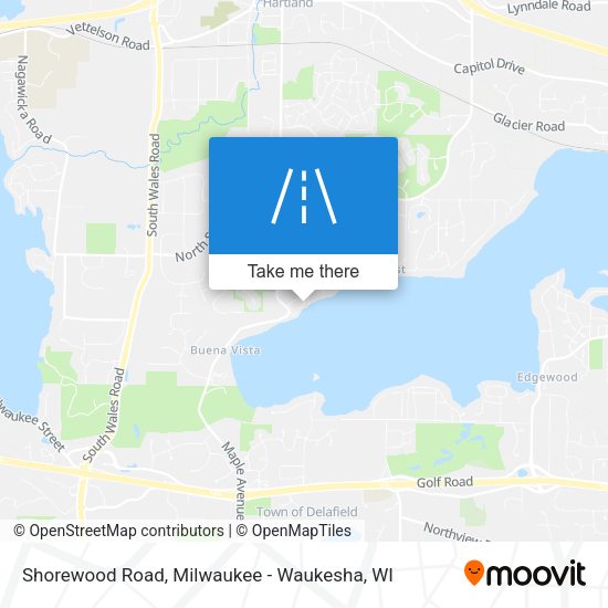 Shorewood Road map