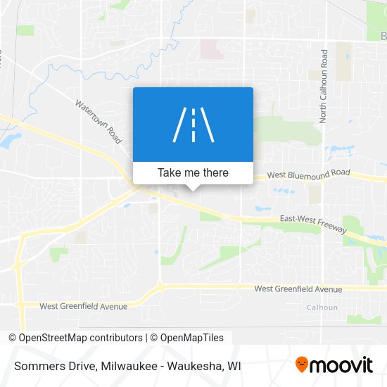 Sommers Drive map