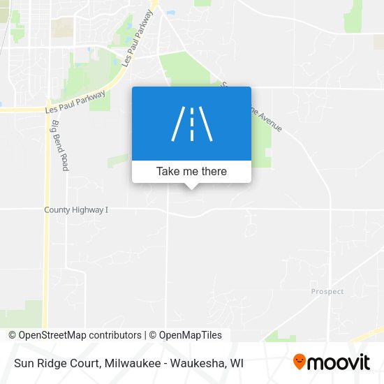 Mapa de Sun Ridge Court