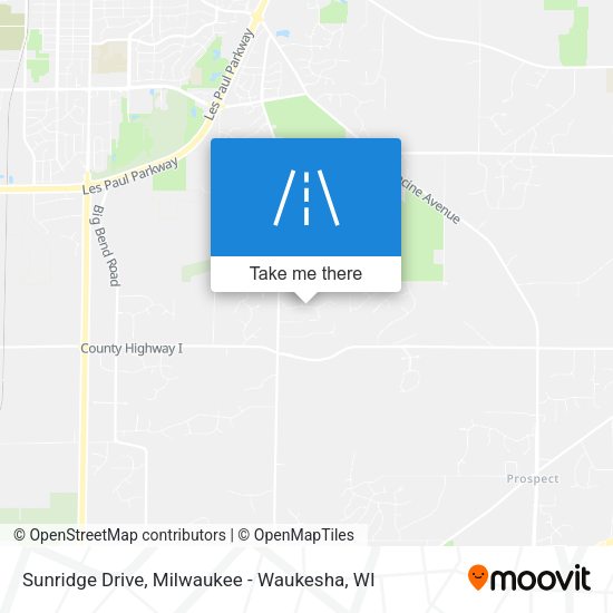 Sunridge Drive map