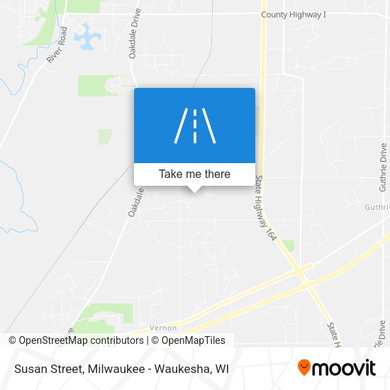 Susan Street map