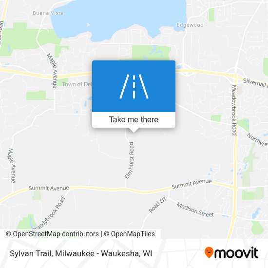Sylvan Trail map