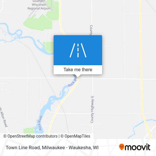 Town Line Road map