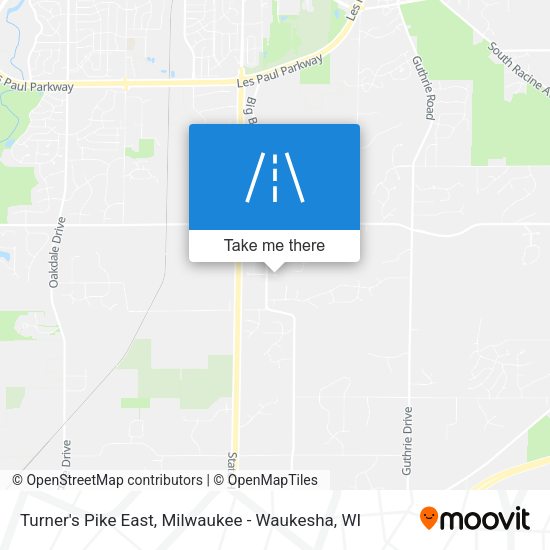 Mapa de Turner's Pike East
