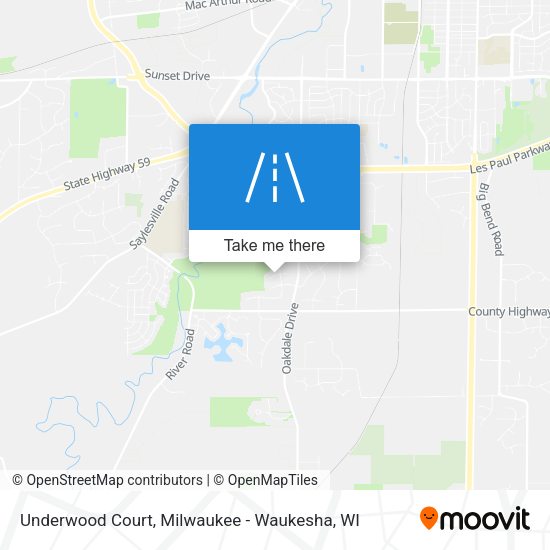 Mapa de Underwood Court