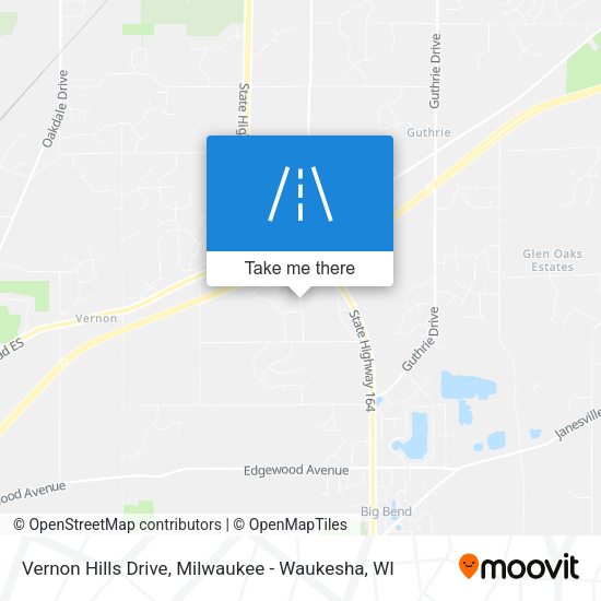 Vernon Hills Drive map