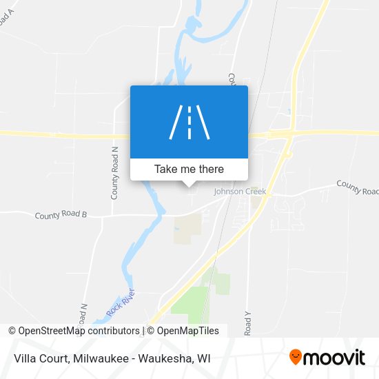 Villa Court map