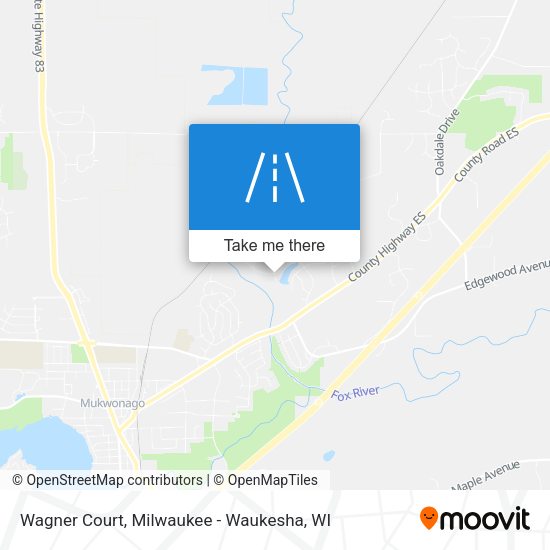 Mapa de Wagner Court