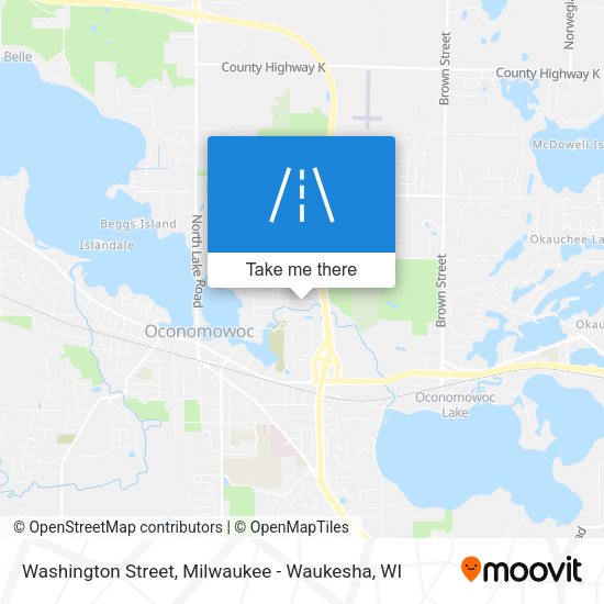 Washington Street map
