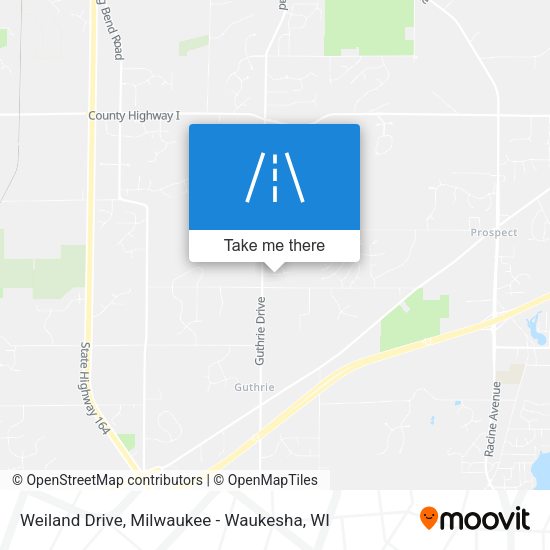 Weiland Drive map