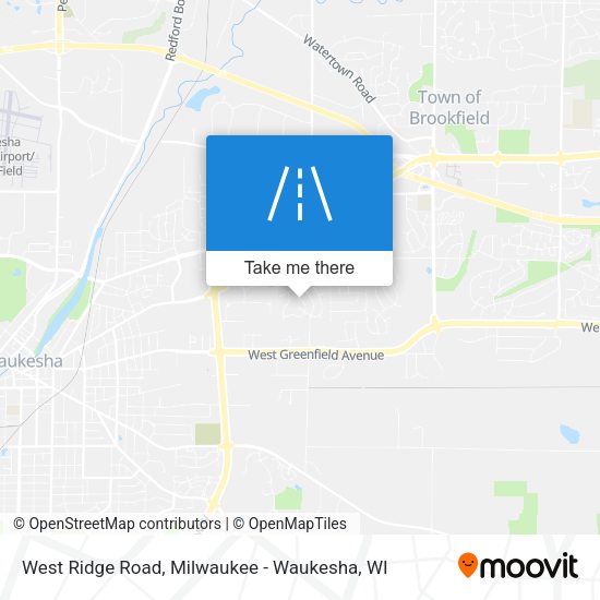 Mapa de West Ridge Road