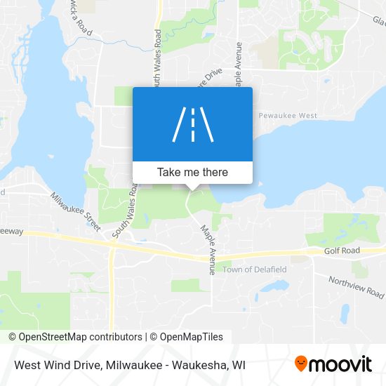 West Wind Drive map