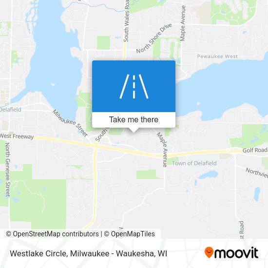 Westlake Circle map