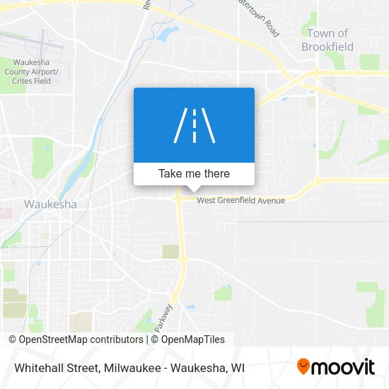 Whitehall Street map