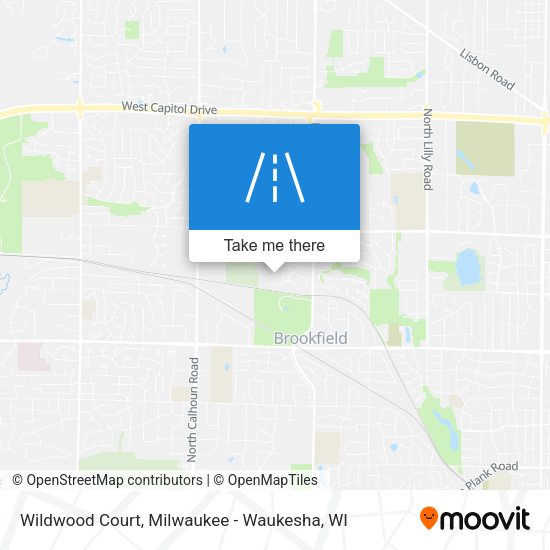 Wildwood Court map