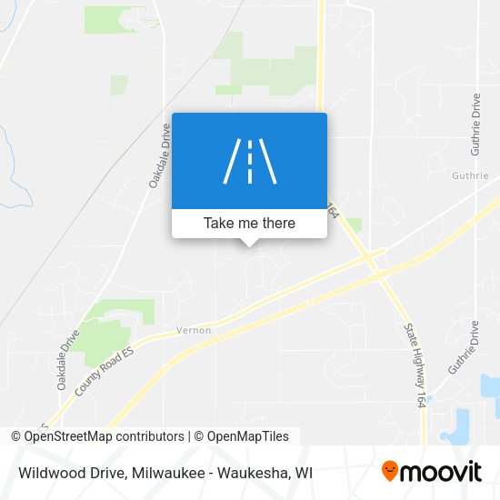 Wildwood Drive map