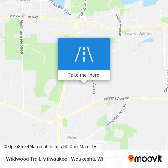 Mapa de Wildwood Trail