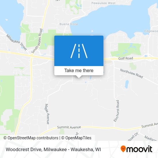 Woodcrest Drive map