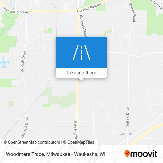 Mapa de Woodmere Trace