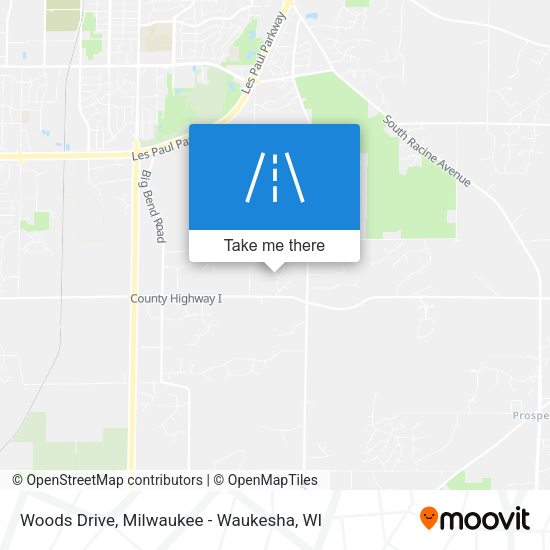 Mapa de Woods Drive