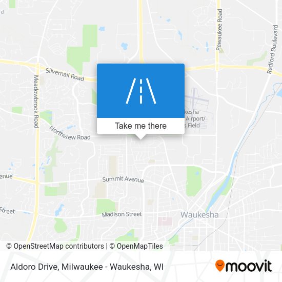 Aldoro Drive map