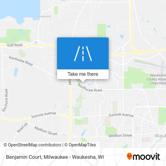 Benjamin Court map