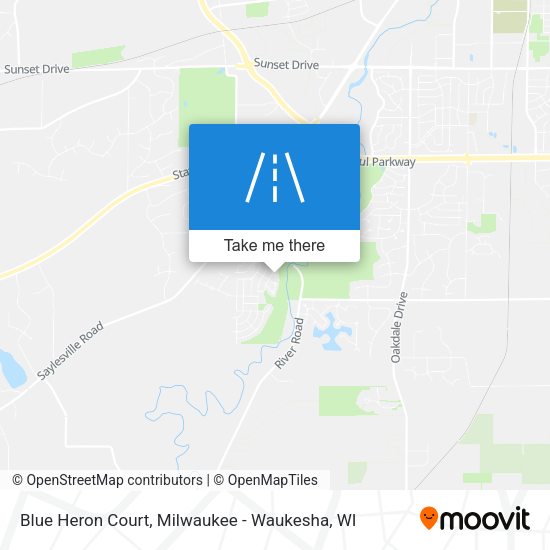 Blue Heron Court map