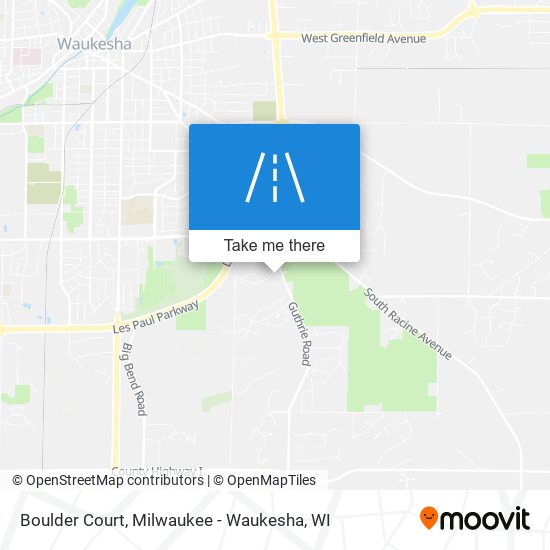 Mapa de Boulder Court