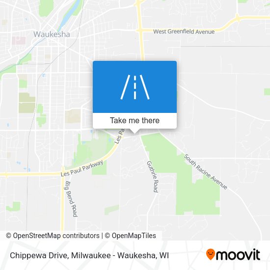 Chippewa Drive map