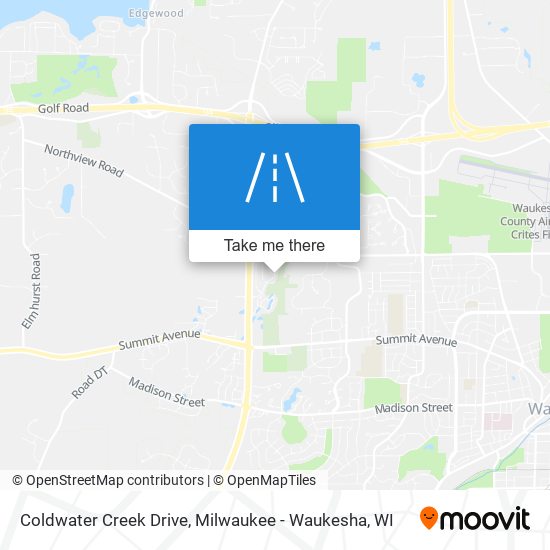 Coldwater Creek Drive map