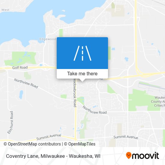Coventry Lane map