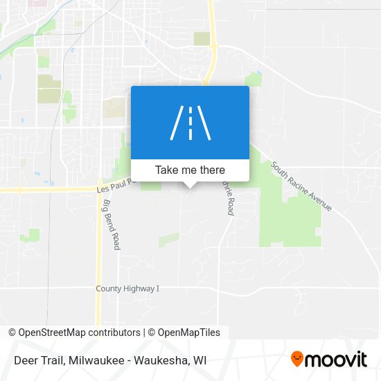 Deer Trail map
