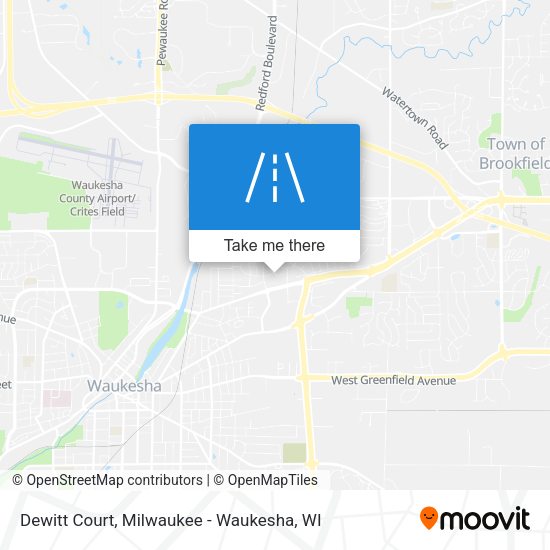 Dewitt Court map