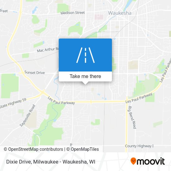 Mapa de Dixie Drive