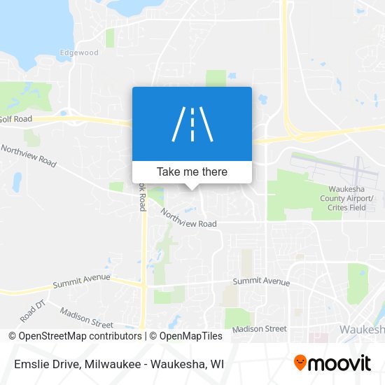 Emslie Drive map