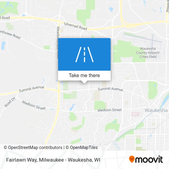 Fairlawn Way map